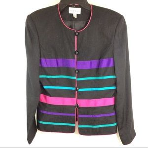 Adrianna Papell 100% silk blazer